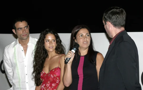 Gabriela Tagliavini, Luis Roberto Guzman i Ana Claudia Talancon — Zdjęcie stockowe