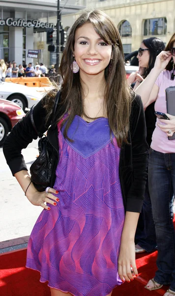 Actress Victoria Justice — Stock Photo, Image