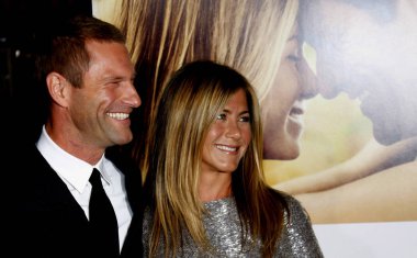 Aaron Eckhart ve Jennifer Aniston