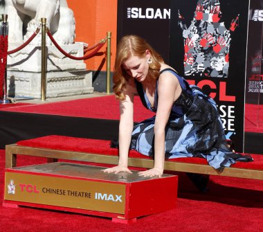 sinema oyuncusu jessica chastain