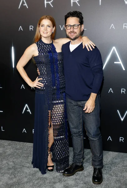 Amy Adams e J.J. Abrams — Fotografia de Stock