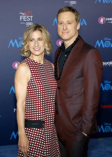 Charissa Barton y Alan Tudyk — Foto de Stock