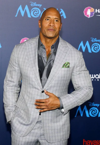 Actor Dwayne Johnson — Foto de Stock