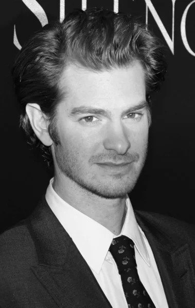 El actor Andrew Garfield — Foto de Stock