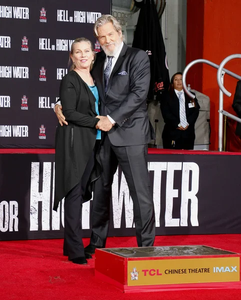 Susan Geston y Jeff Bridges — Foto de Stock