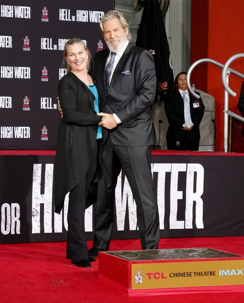 Susan Geston y Jeff Bridges — Foto de Stock