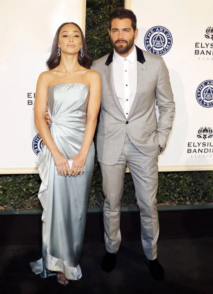 Jesse Metcalfe and Cara Santana — Stock Photo, Image