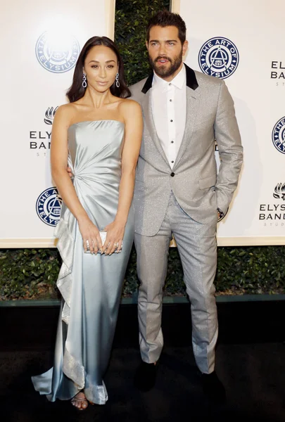 Jesse Metcalfe e Cara Santana — Fotografia de Stock