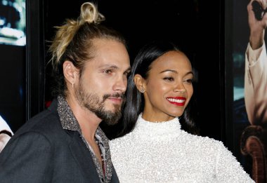 Marco Perego Saldana ve Zoe Saldana
