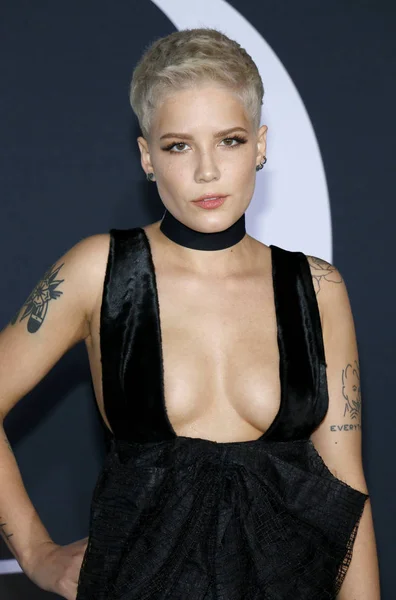 Şarkıcı, sözyazarı Halsey — Stok fotoğraf