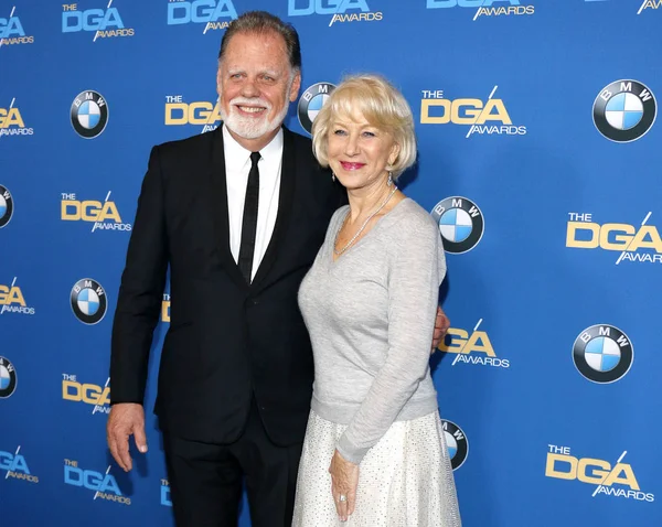 Taylor hackford a helen mirren — Stock fotografie