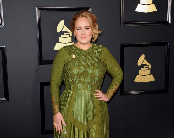 Singer-songwriter Adele Stock Picture
