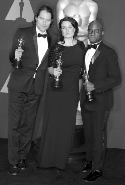 Jeremy Kleiner, Adele Romanski ve Barry Jenkins 