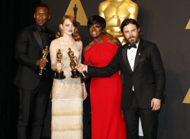 Viola Davis, Casey Affleck, Mahershala Ali ve Emma Stone