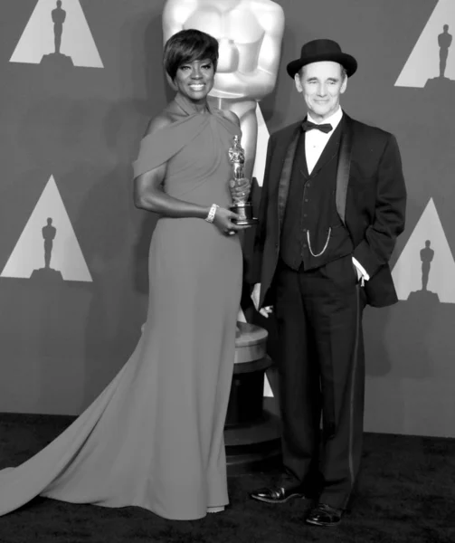 Acteurs Mark Rylance et Viola Davis — Photo