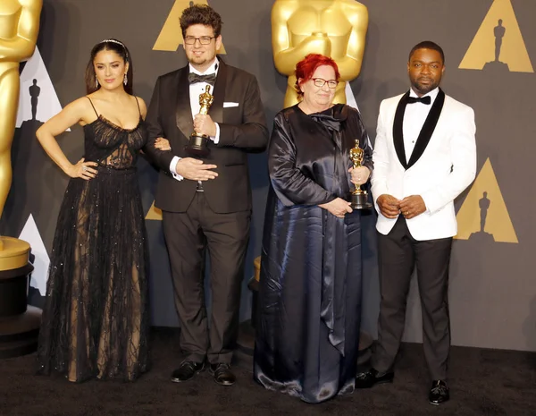 David Oyelowo et Salma Hayek — Photo