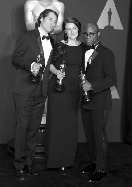 Jeremy Kleiner, Adele Romanski et Barry Jenkins — Photo