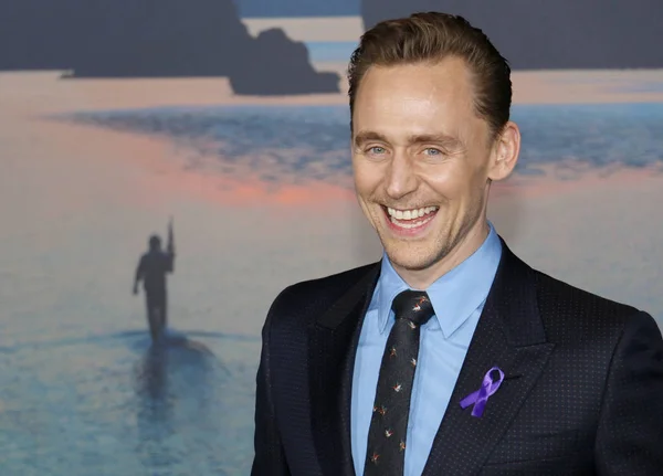 El actor Tom Hiddleston — Foto de Stock