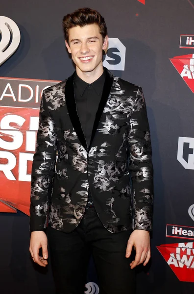 Singer Shawn Mendes — Stock Photo, Image