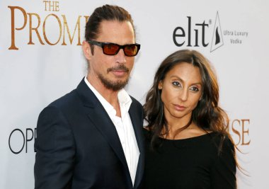 Chris Cornell ve Vicky Karayiannis