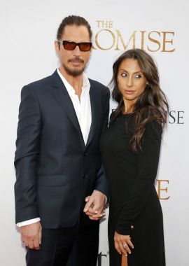 Chris Cornell ve Vicky Karayiannis