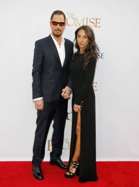 Chris Cornell ve Vicky Karayiannis