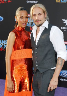 Marco Perego ve Zoe Saldana