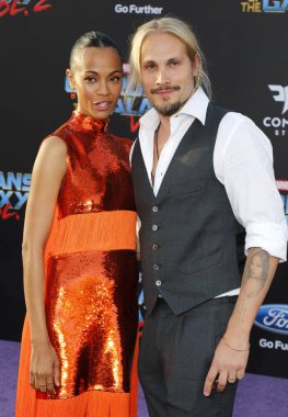 Marco Perego ve Zoe Saldana