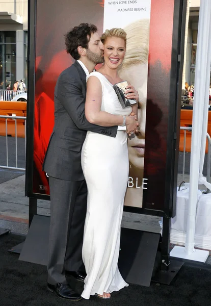 Katherine heigl i josh kelley — Zdjęcie stockowe