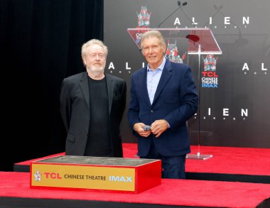 Ridley Scott ve Harrison Ford