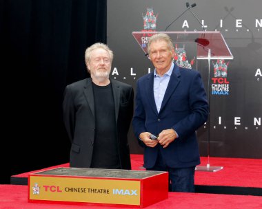 Ridley Scott ve Harrison Ford