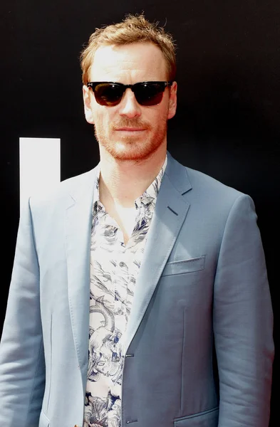 Herec Michael Fassbender — Stock fotografie