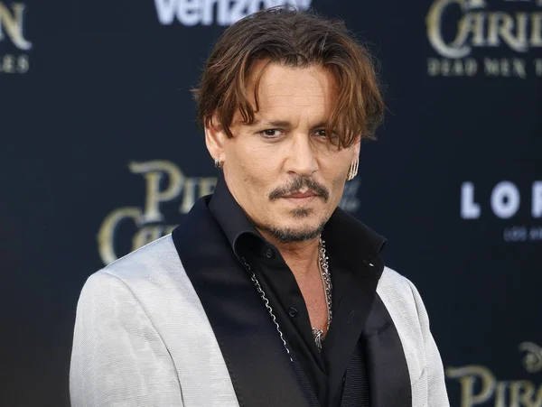 El actor Johnny Depp — Foto de Stock