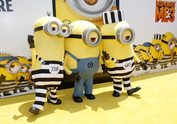 Minions at Despicable Me 3 — Stock Photo, Image