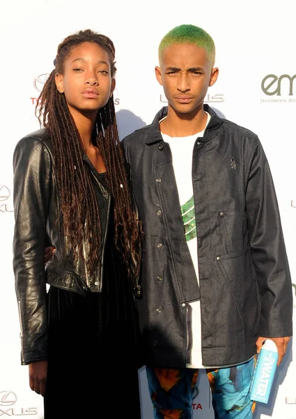 Jaden Smith e Willow Smith — Fotografia de Stock