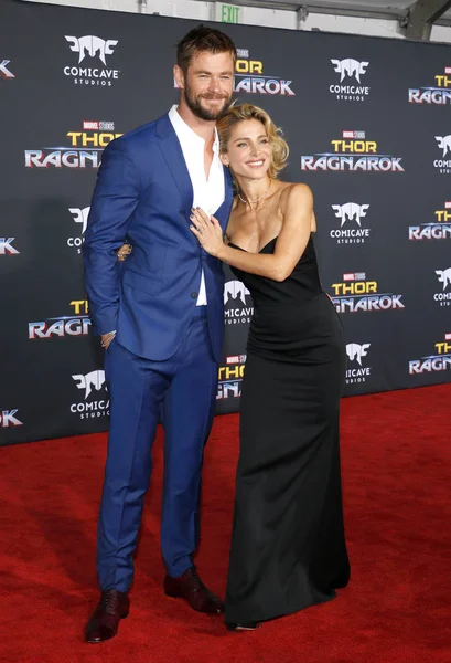 aktörler Chris Hemsworth ve Elsa Pataky