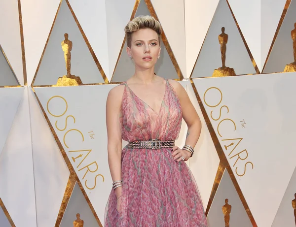 Actrița Scarlett Johansson — Fotografie, imagine de stoc