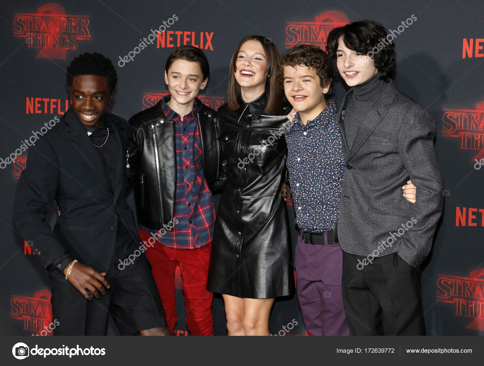 ノア Schnapp 特マタラッツォ ミリー ボビー ブラウン ケイレブ マクラフリン フィン Wolfhard ストックエディトリアル用写真 C Popularimages ノア Schnapp 特マタラッツォ ミリー ボビー ブラウン ケイレブ マクラフリン フィン Wolfhard ストックエディトリアル用写真 C Popularimages
