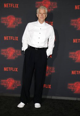 26 Ekim 2017 Regency Köyü tiyatro Westwood, ABD aktör Matthew Modine 'Yabancı şeylerin' Netflix sezon 2 galasında düzenlenen.