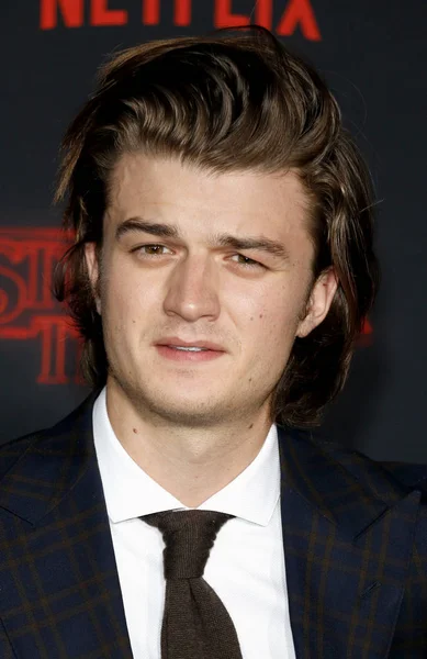 Színész Joe Keery Netflix Évad Idegen Dolog Tartott Regency Falu — Stock Fotó