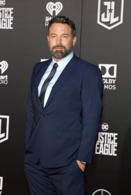 13 Kasım 2017 Hollywood, ABD Dolby tiyatroda aktör Ben Affleck 'Adalet Birliği' Dünya galasında düzenlenen.