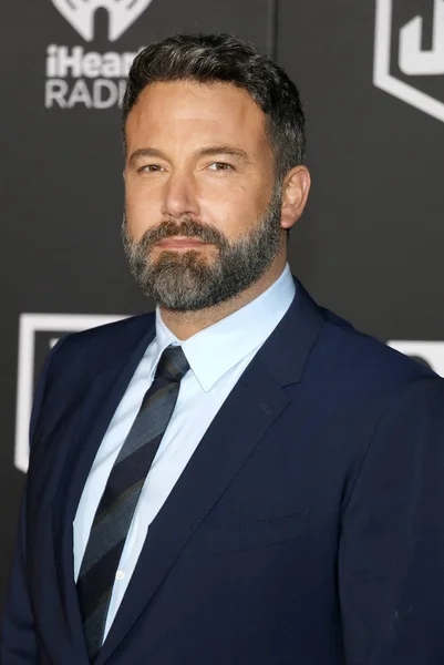 Acteur Ben Affleck Lors Première Mondiale Justice League Tenue Dolby — Photo