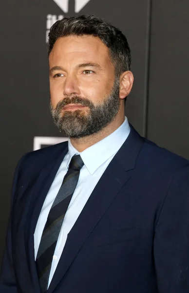 Acteur Ben Affleck Lors Première Mondiale Justice League Tenue Dolby — Photo