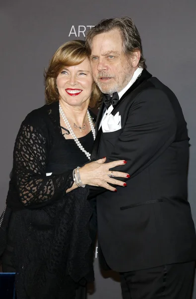 Marilou York Mark Hamill 2017 Lacma Art Film Gala Konalo — Stock fotografie