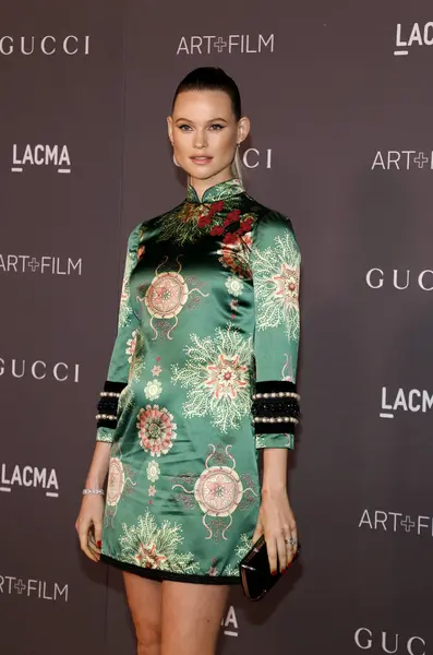 Modell Behati Prinsloo Den 2017 Lacma Art Film Galan Hölls — Stockfoto