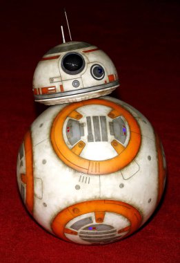 Droid Bb-8 dünya galasında, ' Star Wars: son Jedi' 9 Aralık 2017 Los Angeles, ABD tapınak Toplantı salonunda düzenlenen.