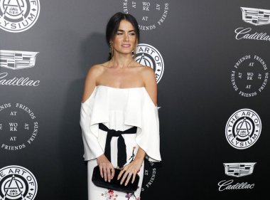 6 Ocak 2018 Santa Monica, ABD Barker hangarda aktris Nikki Reed Elysium sanat'ın 11 yıllık cennet şenlikte düzenlenen.