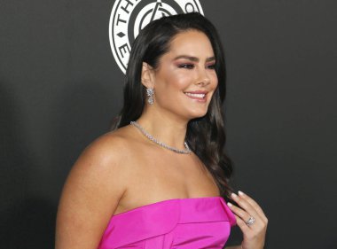 aktris Beau Dunn Elysium sanat'ın 11 yıllık cennet şenlikte Barker Hangar Santa Monica, ABD 6 Ocak 2018 düzenlenen.