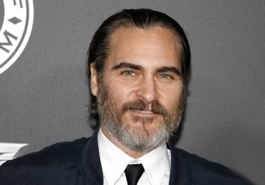 6 Ocak 2018 Santa Monica, ABD Barker hangarda aktör Joaquin Phoenix Elysium sanat'ın 11 yıllık cennet şenlikte düzenlenen.
