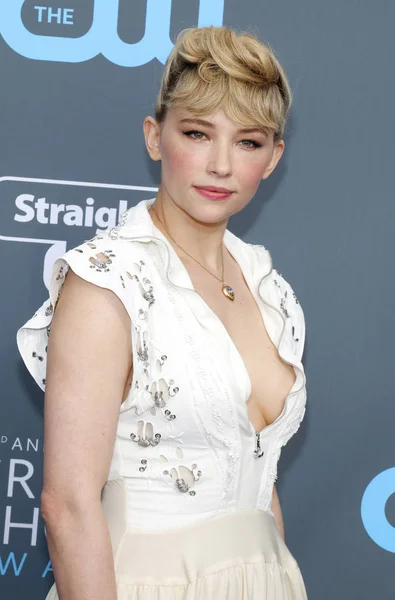 Actriz Haley Bennett Los 23Rd Annual Critics Choice Awards Celebrados —  Fotos de Stock